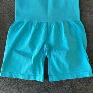 Women's Athletic Shorts in Blue
